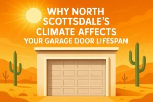 Why North Scottsdale’s Climate Affects Your Garage Door Lifespan