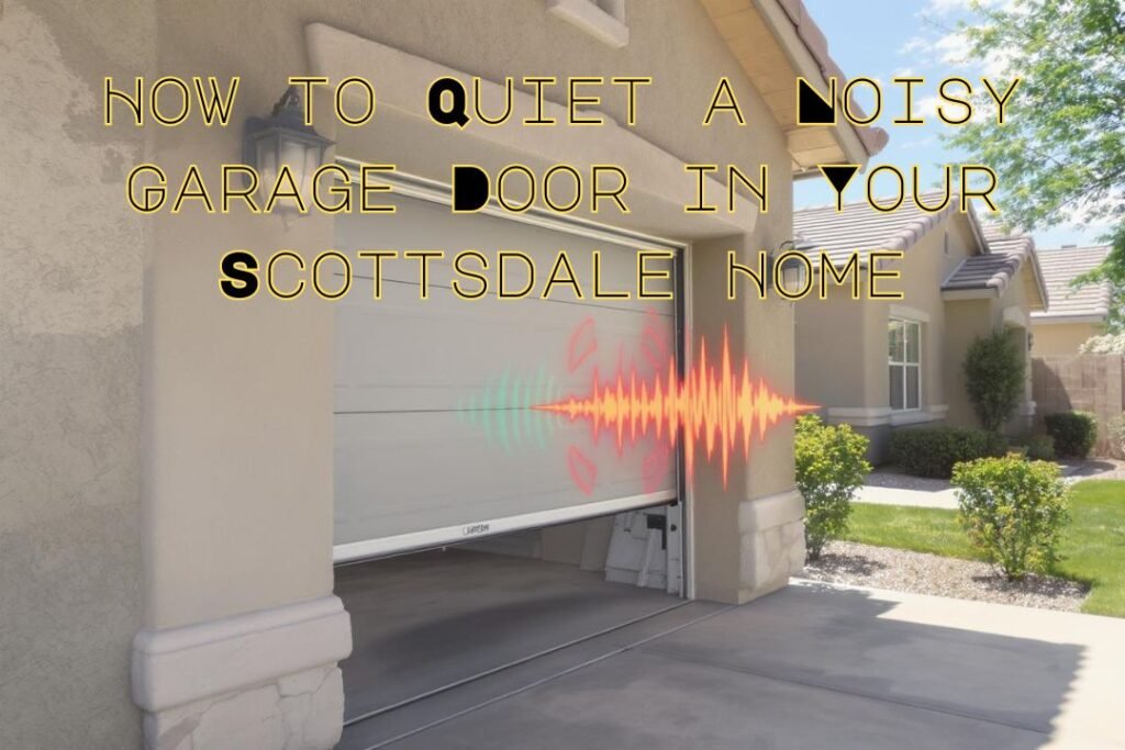How to Quiet a Noisy Garage Door in Your Scottsdale Home
