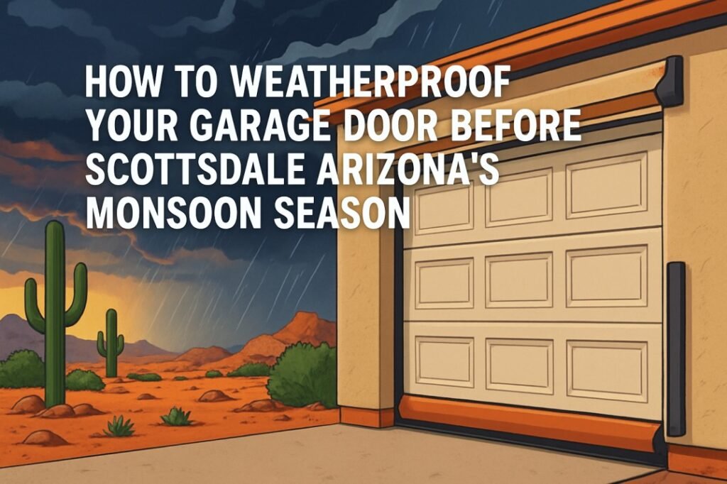 Monsoon season in Scottsdale, Arizona, brings intense storms, high winds, dust, and heavy rain—all of which can wreak havoc on your garage door. A poorly maintained garage door can lead to water damage, mold growth, and even structural issues. The good news? With proper preparation, you can protect your garage door from monsoon-related damage. In this guide, we’ll walk you through step-by-step weatherproofing tips to keep your garage safe and dry all season long. Why Weatherproofing Your Garage Door is Crucial in Scottsdale Monsoon season (typically June through September) in Scottsdale is no joke. The National Weather Service reports that these storms can bring: 60+ mph winds Heavy downpours (leading to flash floods) Dust storms (haboobs) that can scratch and weaken garage door materials A damaged or improperly sealed garage door can allow: Water intrusion, leading to mold and damaged belongings Wind-driven debris getting inside your garage Increased energy bills due to poor insulation By taking proactive steps now, you can avoid costly repairs later. Step-by-Step Guide to Weatherproofing Your Garage Door 1. Inspect Your Garage Door for Damage Before monsoon season hits, perform a thorough inspection: ✅ Check for cracks, dents, or warping – These can worsen under high winds. ✅ Test the door’s balance – Disconnect the opener and lift the door manually. If it doesn’t stay in place, the springs may need adjustment. ✅ Look for rust or corrosion – Common in metal doors; sand and repaint if needed. Pro Tip: If your garage door is over 10-15 years old, consider a replacement—newer models are built to withstand extreme weather better. 2. Seal Gaps and Cracks Even small gaps can let in dust and water. Here’s how to seal them: 🔹 Weatherstripping – Replace worn-out rubber seals at the bottom of the door. A vinyl or rubber bottom seal works best. 🔹 Side and Top Seals – Use garage door weather seals along the sides and top to block wind and rain. 🔹 Silicone Caulk – Apply around windows (if your door has them) and where the door meets the frame. Best Product Pick: Frost King Garage Door Bottom Seal (Durable and easy to install). 3. Reinforce the Door Against High Winds Scottsdale’s monsoon winds can exert hundreds of pounds of pressure on your garage door. Strengthen it with: 🔹 Bracing Kits – Install horizontal or vertical struts to prevent buckling. 🔹 Upgraded Springs & Cables – Weak springs can snap under pressure. Have a professional inspect them. 🔹 Wind-Resistant Garage Door – If replacing, opt for a reinforced steel door with a high wind-load rating. Did You Know? Some Scottsdale homeowners’ associations (HOAs) require wind-resistant garage doors—check your local codes. 4. Improve Drainage Around the Garage Water pooling near your garage can seep inside. Prevent this by: 🔹 Extending Downspouts – Direct rainwater at least 5 feet away from the garage. 🔹 Installing a Slope – Ensure the ground near the garage slopes away from the foundation (1/4 inch per foot is ideal). 🔹 Adding a French Drain – If flooding is common, a drain can redirect water. 5. Protect Against Dust and Debris Haboobs (dust storms) can scratch your door and clog mechanisms. 🔹 Apply a Protective Coating – A car wax or garage door polish adds a dust-resistant layer. 🔹 Clean Tracks Regularly – Dust buildup can interfere with door movement. 6. Test the Garage Door Opener A malfunctioning opener can leave your garage vulnerable during a storm. 🔹 Check the Auto-Reverse Feature – Place an object (like a roll of paper towels) in the door’s path—it should reverse upon contact. 🔹 Lubricate Moving Parts – Use a silicone-based lubricant on rollers, hinges, and tracks. 7. Consider a Storm-Proof Garage Door Upgrade If your door is old or damaged, investing in a monsoon-ready garage door is worth it. Look for: ✔ Impact-resistant materials (steel, aluminum) ✔ High wind rating (up to 130+ mph) ✔ Insulated core (better temperature control) Top Brands in Arizona: Clopay, Amarr, CHI Garage Doors What to Do If Your Garage Door is Damaged During a Monsoon Even with precautions, storms can cause damage. If your garage door: 🚪 Won’t close properly – Check for obstructions in the tracks. 💧 Has water inside – Dry it immediately to prevent mold. 🌪 Is dented or misaligned – Call a professional for repairs. Emergency Tip: Keep a tarp and sandbags on hand to block water if severe damage occurs. Final Thoughts: Stay Ahead of Monsoon Season Weatherproofing your garage door in Scottsdale doesn’t have to be complicated. By following these steps—inspecting seals, reinforcing against wind, improving drainage, and maintaining moving parts—you can prevent costly damage and keep your garage safe. Need Help? If you’re unsure about DIY fixes, contact a local Scottsdale garage door repair company for a professional inspection before monsoon season hits.