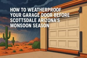 Monsoon season in Scottsdale, Arizona, brings intense storms, high winds, dust, and heavy rain—all of which can wreak havoc on your garage door. A poorly maintained garage door can lead to water damage, mold growth, and even structural issues. The good news? With proper preparation, you can protect your garage door from monsoon-related damage. In this guide, we’ll walk you through step-by-step weatherproofing tips to keep your garage safe and dry all season long. Why Weatherproofing Your Garage Door is Crucial in Scottsdale Monsoon season (typically June through September) in Scottsdale is no joke. The National Weather Service reports that these storms can bring: 60+ mph winds Heavy downpours (leading to flash floods) Dust storms (haboobs) that can scratch and weaken garage door materials A damaged or improperly sealed garage door can allow: Water intrusion, leading to mold and damaged belongings Wind-driven debris getting inside your garage Increased energy bills due to poor insulation By taking proactive steps now, you can avoid costly repairs later. Step-by-Step Guide to Weatherproofing Your Garage Door 1. Inspect Your Garage Door for Damage Before monsoon season hits, perform a thorough inspection: ✅ Check for cracks, dents, or warping – These can worsen under high winds. ✅ Test the door’s balance – Disconnect the opener and lift the door manually. If it doesn’t stay in place, the springs may need adjustment. ✅ Look for rust or corrosion – Common in metal doors; sand and repaint if needed. Pro Tip: If your garage door is over 10-15 years old, consider a replacement—newer models are built to withstand extreme weather better. 2. Seal Gaps and Cracks Even small gaps can let in dust and water. Here’s how to seal them: 🔹 Weatherstripping – Replace worn-out rubber seals at the bottom of the door. A vinyl or rubber bottom seal works best. 🔹 Side and Top Seals – Use garage door weather seals along the sides and top to block wind and rain. 🔹 Silicone Caulk – Apply around windows (if your door has them) and where the door meets the frame. Best Product Pick: Frost King Garage Door Bottom Seal (Durable and easy to install). 3. Reinforce the Door Against High Winds Scottsdale’s monsoon winds can exert hundreds of pounds of pressure on your garage door. Strengthen it with: 🔹 Bracing Kits – Install horizontal or vertical struts to prevent buckling. 🔹 Upgraded Springs & Cables – Weak springs can snap under pressure. Have a professional inspect them. 🔹 Wind-Resistant Garage Door – If replacing, opt for a reinforced steel door with a high wind-load rating. Did You Know? Some Scottsdale homeowners’ associations (HOAs) require wind-resistant garage doors—check your local codes. 4. Improve Drainage Around the Garage Water pooling near your garage can seep inside. Prevent this by: 🔹 Extending Downspouts – Direct rainwater at least 5 feet away from the garage. 🔹 Installing a Slope – Ensure the ground near the garage slopes away from the foundation (1/4 inch per foot is ideal). 🔹 Adding a French Drain – If flooding is common, a drain can redirect water. 5. Protect Against Dust and Debris Haboobs (dust storms) can scratch your door and clog mechanisms. 🔹 Apply a Protective Coating – A car wax or garage door polish adds a dust-resistant layer. 🔹 Clean Tracks Regularly – Dust buildup can interfere with door movement. 6. Test the Garage Door Opener A malfunctioning opener can leave your garage vulnerable during a storm. 🔹 Check the Auto-Reverse Feature – Place an object (like a roll of paper towels) in the door’s path—it should reverse upon contact. 🔹 Lubricate Moving Parts – Use a silicone-based lubricant on rollers, hinges, and tracks. 7. Consider a Storm-Proof Garage Door Upgrade If your door is old or damaged, investing in a monsoon-ready garage door is worth it. Look for: ✔ Impact-resistant materials (steel, aluminum) ✔ High wind rating (up to 130+ mph) ✔ Insulated core (better temperature control) Top Brands in Arizona: Clopay, Amarr, CHI Garage Doors What to Do If Your Garage Door is Damaged During a Monsoon Even with precautions, storms can cause damage. If your garage door: 🚪 Won’t close properly – Check for obstructions in the tracks. 💧 Has water inside – Dry it immediately to prevent mold. 🌪 Is dented or misaligned – Call a professional for repairs. Emergency Tip: Keep a tarp and sandbags on hand to block water if severe damage occurs. Final Thoughts: Stay Ahead of Monsoon Season Weatherproofing your garage door in Scottsdale doesn’t have to be complicated. By following these steps—inspecting seals, reinforcing against wind, improving drainage, and maintaining moving parts—you can prevent costly damage and keep your garage safe. Need Help? If you’re unsure about DIY fixes, contact a local Scottsdale garage door repair company for a professional inspection before monsoon season hits.