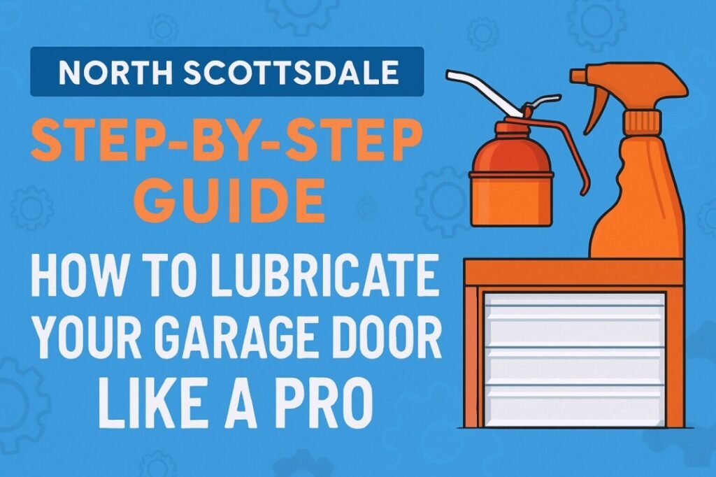 North Scottsdale Step-by-Step Guide How to Lubricate Your Garage Door Like a Pro