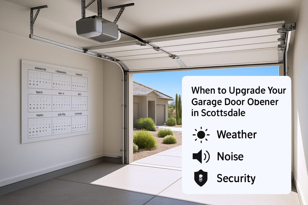 When to Upgrade Your Garage Door Opener in Scottsdale