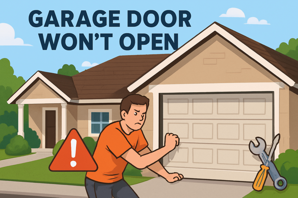 Why Your Garage Door Won’t Open Troubleshooting for Scottsdale Homeowners